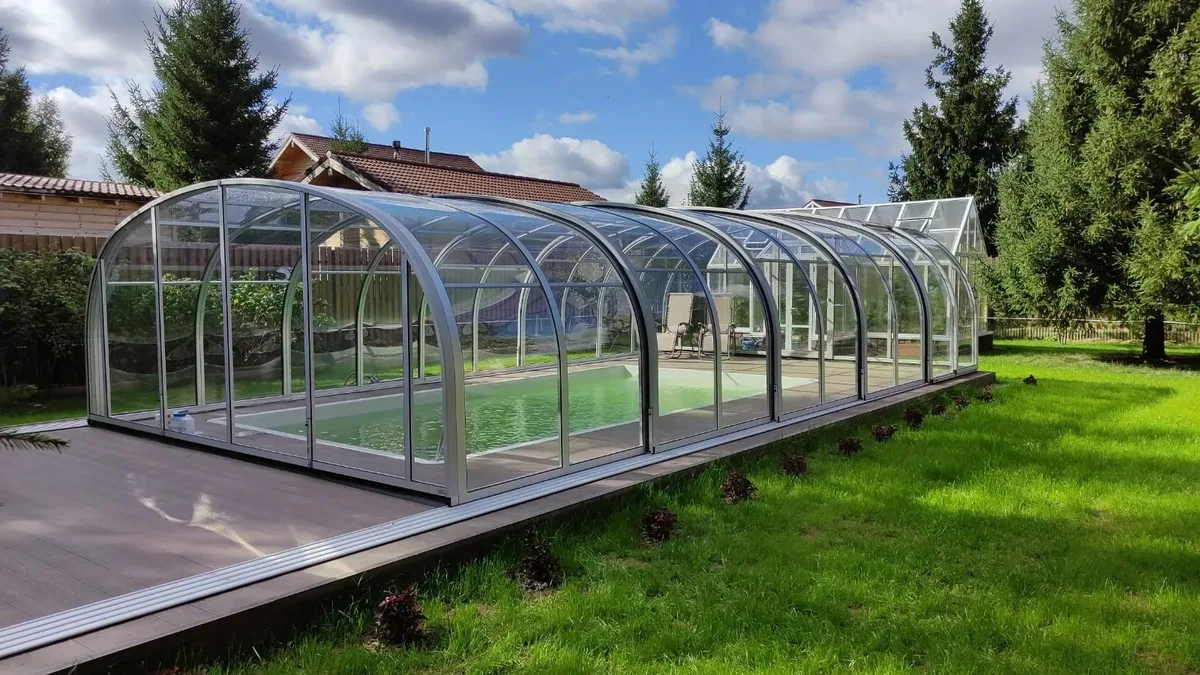 Композитный бассейн Laguna 7 — готовый проект в Кургане