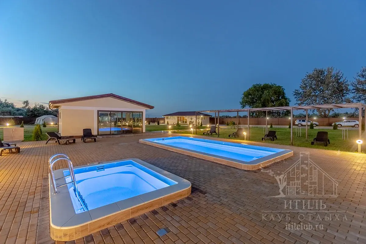 Композитная купель Laguna 3 — установка в Кургане